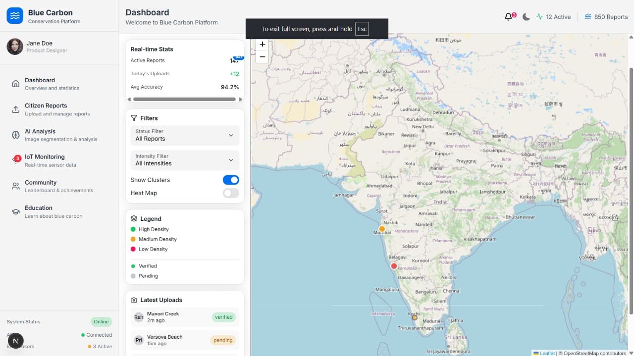 Mangrove Monitoring Platform 2