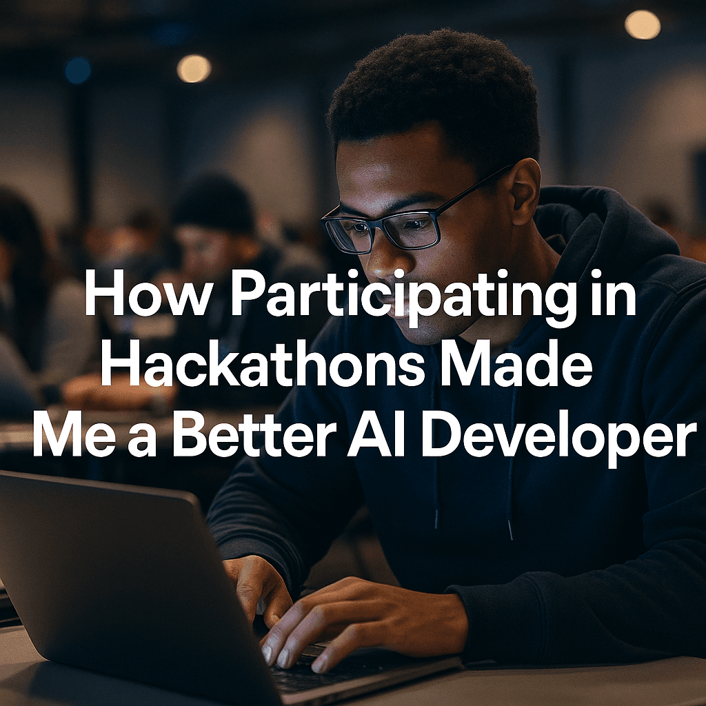 How Participating in Hackathons Made Me a Better AI Developer
